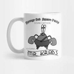 Vintage Mr. Krabs 3 Mug